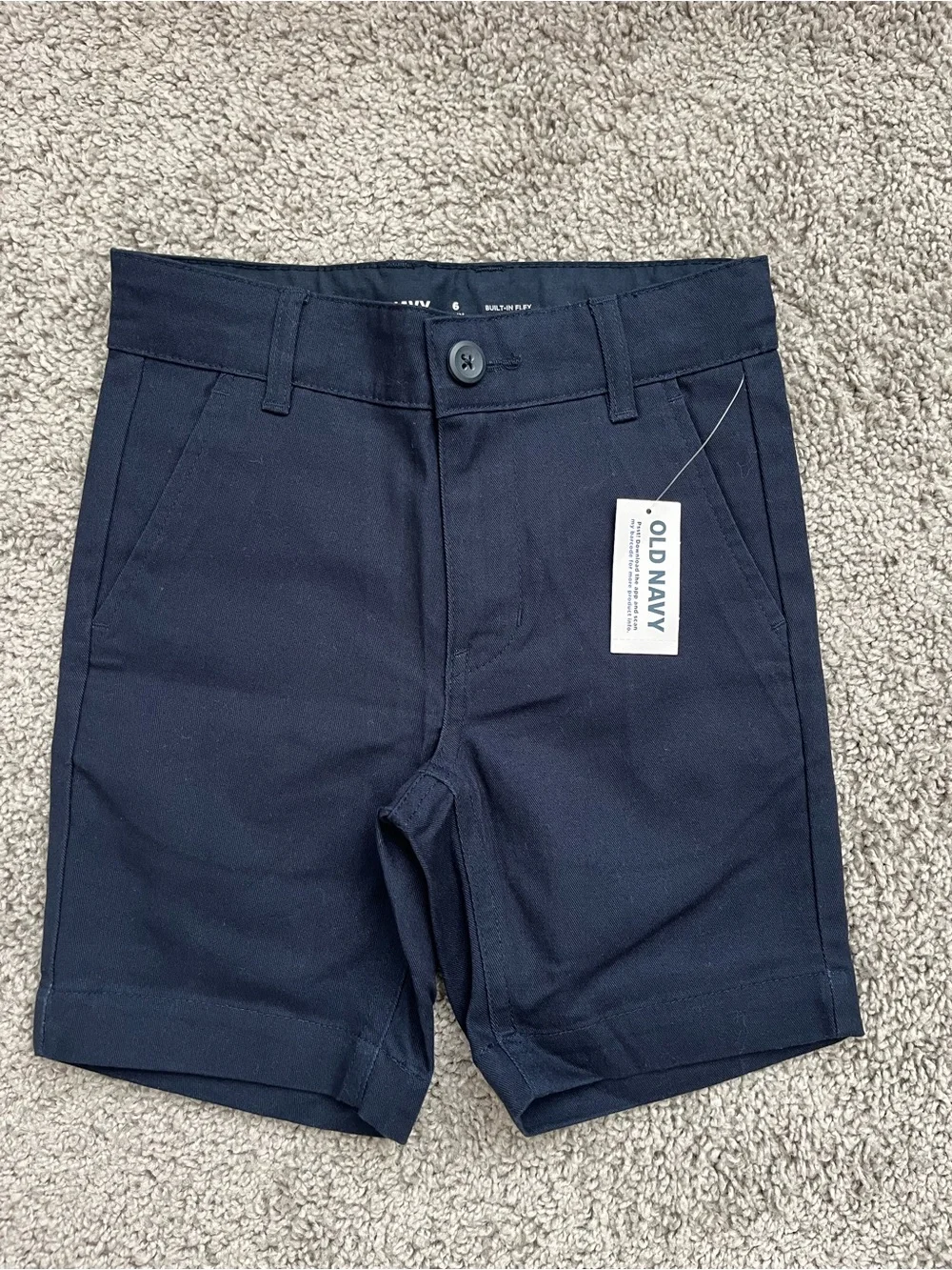 Boy uniform shorts navy